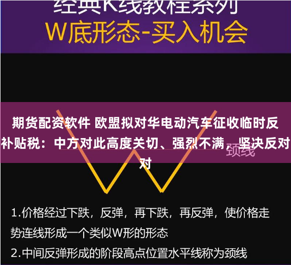 期货配资软件 欧盟拟对华电动汽车征收临时反补贴税：中方对此高度关切、强烈不满，坚决反对